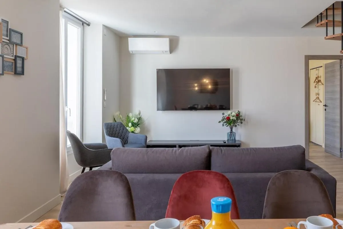 Brp Cannes Center, Top Floor Luxurious Apartment I, 4 Bedrooms+3 Bathrooms