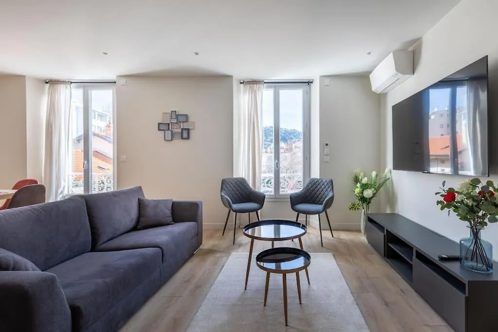 Brp Cannes Center, Top Floor Luxurious Apartment I, 4 Bedrooms+3 Bathrooms